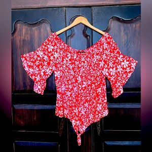 Lane Bryant NWT off the shoulder blouse